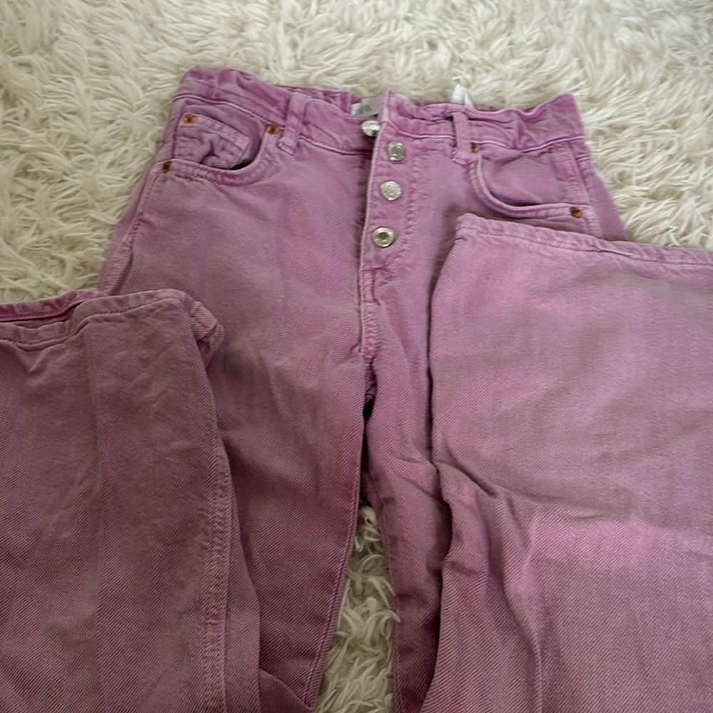 Zara kids like pink marine jeans